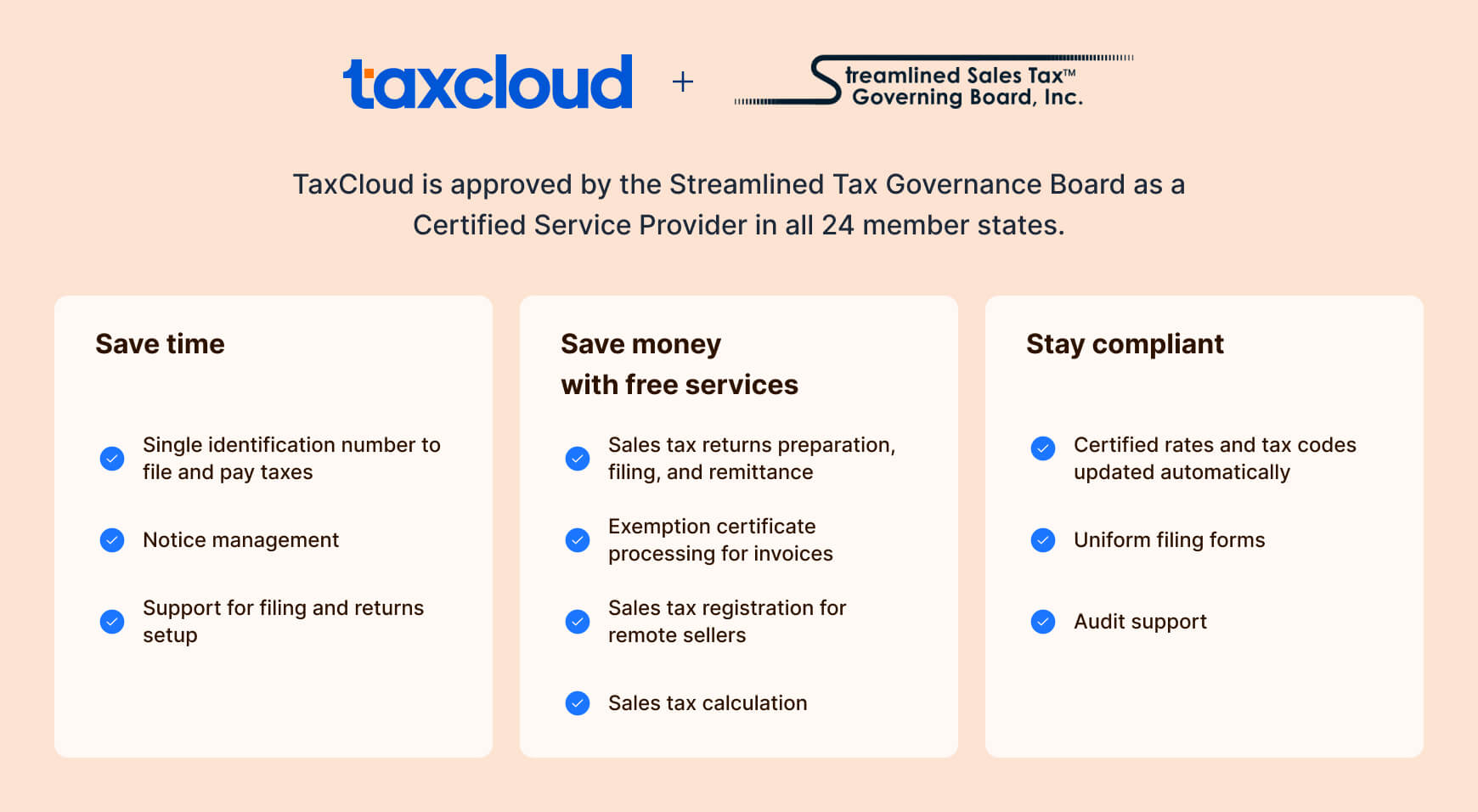 SST Sales Tax Service Providers