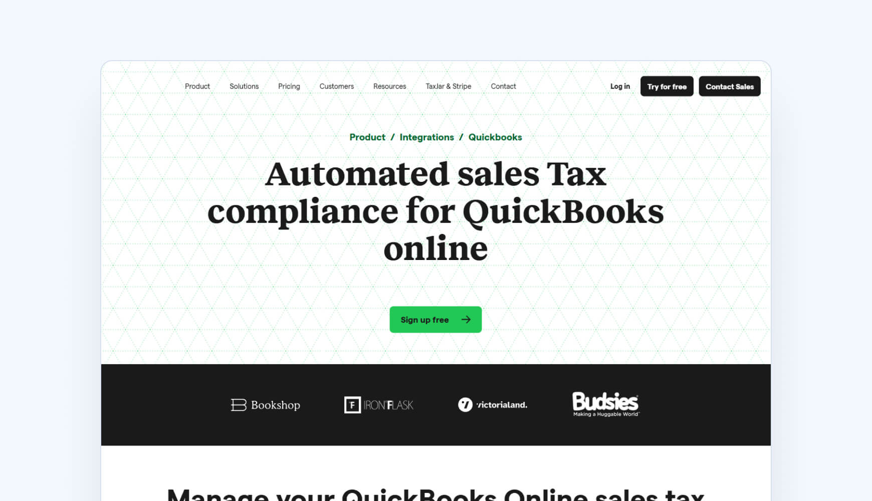 TaxJar for QuickBooks