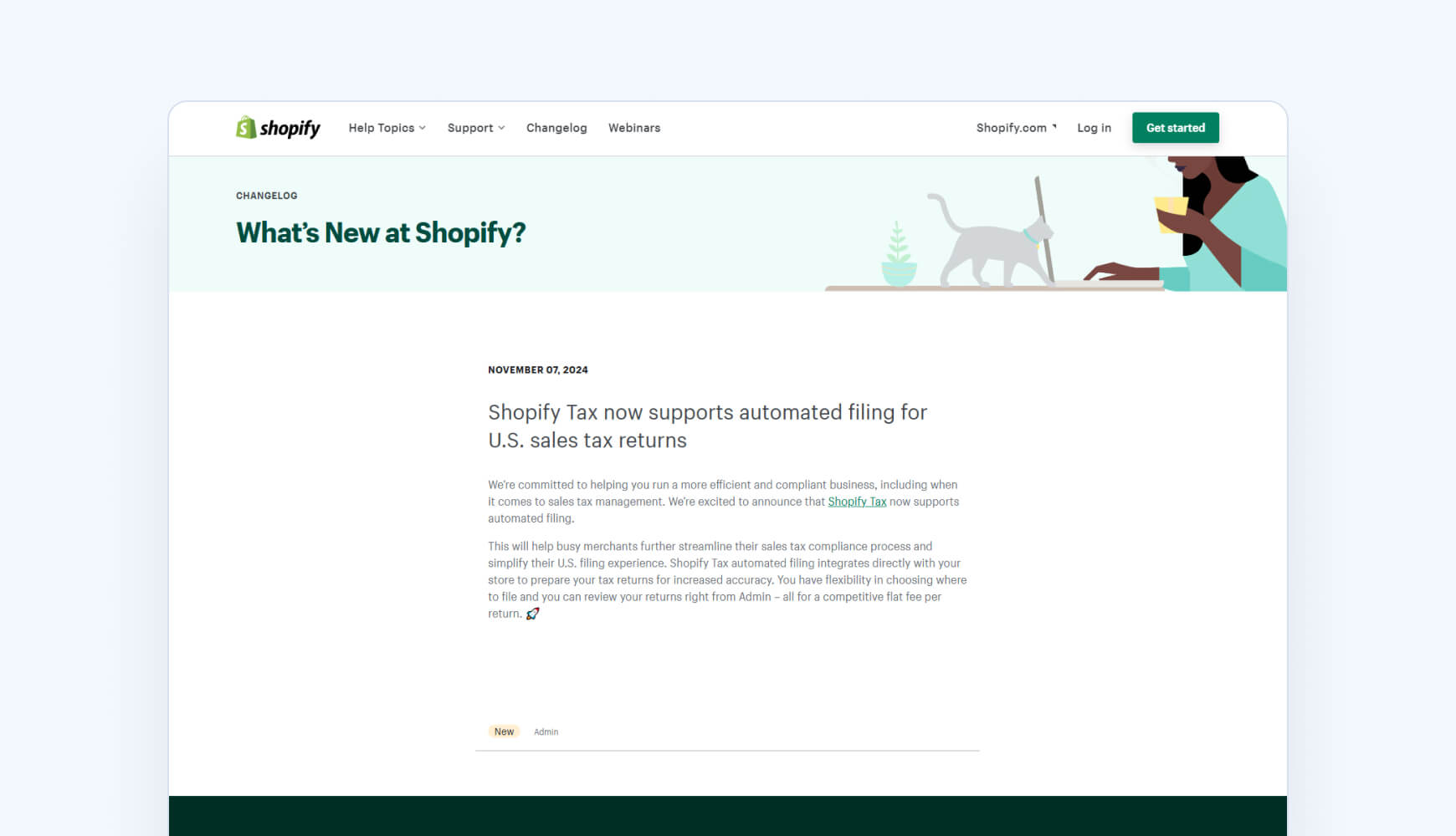 Shopify Automated Filing in the US